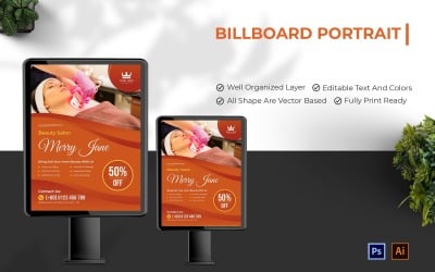 Merry Jane Beauty Billboard Portrait