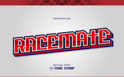 Racemate Modern Sans Serif Font