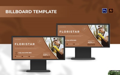 The Florist Billboard Landscape