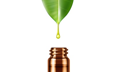 Aromatherapy Realistic Composition 1 210321124 Vector Illustration Concept