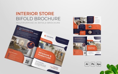 Interior Store Bifold Brochure