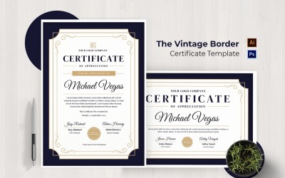 Certificado de Fronteira Vintage