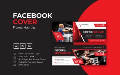 Fitnes Healthy Facebook Cover