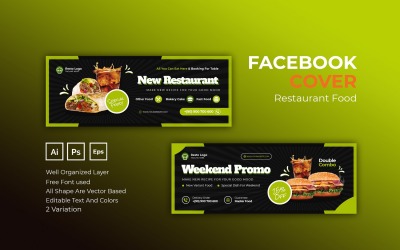 Restaurant Food Facebook Cover