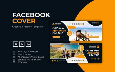 Vacation Trip Facebook Cover