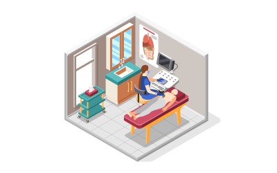 World Cancer Day Isometric Composition 201230139 Vector Illustration Concept