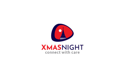 Xmas Night Logotypdesignmall