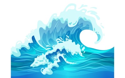 Moře oceán ilustrace 201251831 Vektorové ilustrace koncept