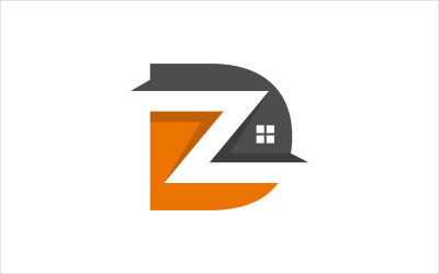 DZ-Immobilienvektorvorlage