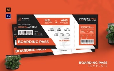 Business flyg boardingkort