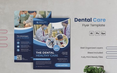 Dental Care Flyer Template