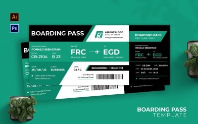 Ticket Transport Boarding Pass