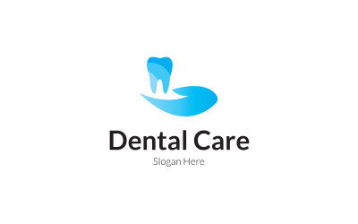 Logo ontwerpsjabloon voor tandheelkundige zorg