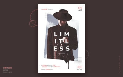 Limitless - Modèles PSD pour Flyers