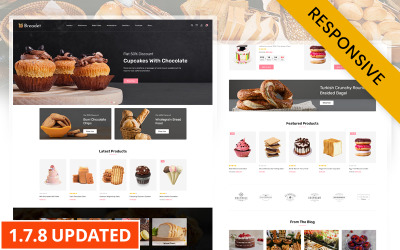 Breadeat - Bakery Store Prestashop Responsive Theme