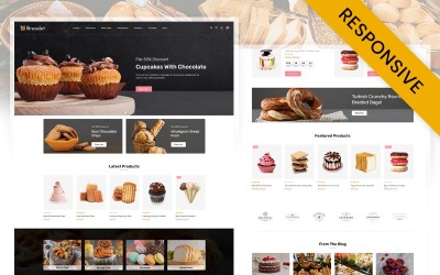 Breadeat - Tema adaptable de Prestashop para panadería