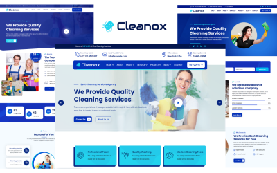 Cleanox - Cleaning Services HTML5 Template
