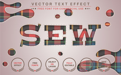 Patch - Editable Text Effect, Font Style, Graphics Illustration