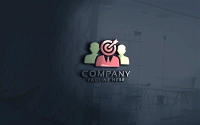 Leader Goal Logo Pro Vector