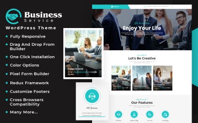 Business Services WordPress-tema