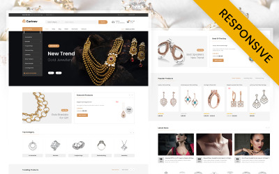 Cartnov - Tema WooCommerce para tienda de joyas de diamantes