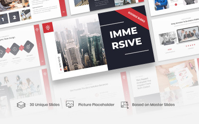 Immersive - Business Strategy Google Slides Template