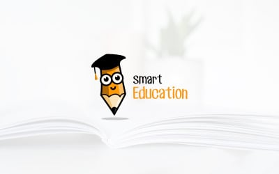 Kreativní vzdělávání Logo šablona