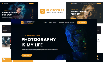 Photograp – Шаблон фотографії HTML5
