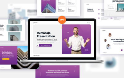 Rumasaja Corporate Business Szablony prezentacji PowerPoint