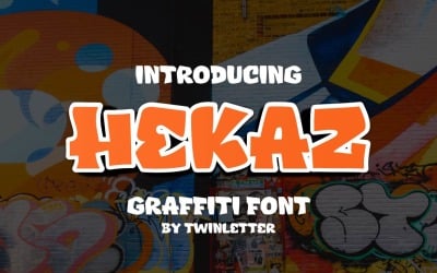 Hekaz - Mostrar fuente de estilo Graffiti