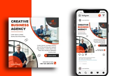 Creative Business Agency Social Media Post