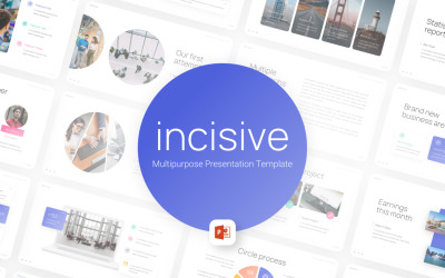 Incisive Multipurpose Clean PowerPoint Template