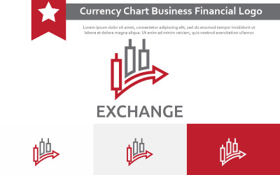 Forex Change Monnaie Monnaie Graphique Entreprise Logo Financier