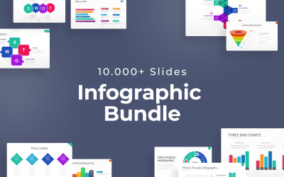 10.000+ Infographic Bundle Шаблоны презентаций PowerPoint