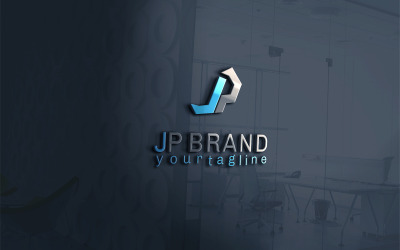 J p Abstract  Creative Logo 1