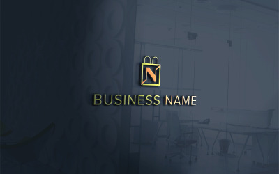 N Creative Business  Logo Design Template