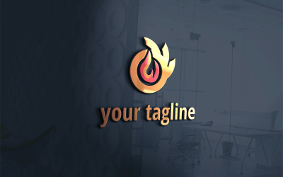 Szablon projektu kreatywnego logo Gash Service