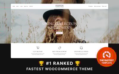 Fesyen - Mode och tillbehör WooCommerce-tema