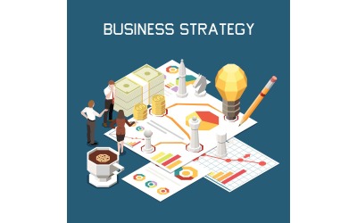 Project Management Isometric 200910918 Vector Illustration Concept