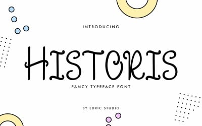 Historis Curly Fancy Display 字体