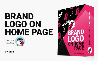 Logo del marchio sulla home page - Modulo per CMS PrestaShop