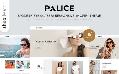 Palice - Tema Shopify Responsive per occhiali da vista moderni