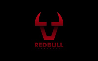 Red Bull Gradient Logo Styl