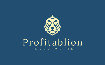 Profitablion-Lví král královské logo