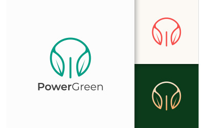 Combination Of Leaf Shape and Power with Modern Style