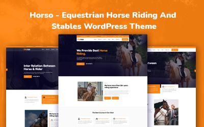 Horso - Tema de WordPress para Equitación ecuestre y establos