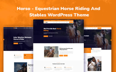 Horso - WordPress Theme für Pferdereiten und Ställe