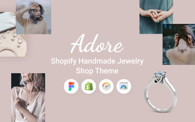 Adore - тема для магазину ювелірних виробів ручної роботи Shopify