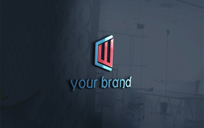 CW-logo en visitekaartje: