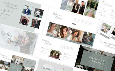 Viladastic Wedding Google Slides Template